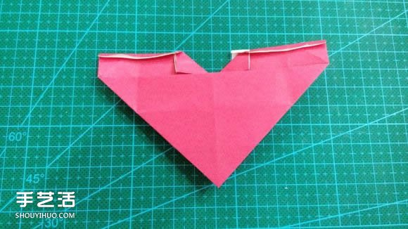 LOVE心形折紙圖解教程 情人節(jié)LOVE愛心折法 -  itrip.net.cn