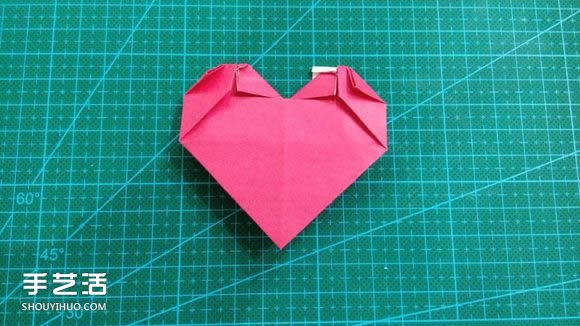 LOVE心形折紙圖解教程 情人節(jié)LOVE愛心折法 -  itrip.net.cn
