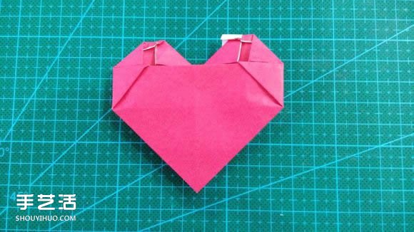 LOVE心形折紙圖解教程 情人節(jié)LOVE愛心折法 -  itrip.net.cn