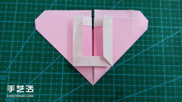 LOVE心形折紙圖解教程 情人節(jié)LOVE愛心折法 -  itrip.net.cn