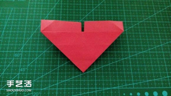 LOVE心形折紙圖解教程 情人節(jié)LOVE愛心折法 -  itrip.net.cn
