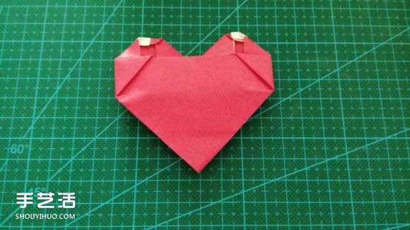 LOVE心形折紙圖解教程 情人節(jié)LOVE愛心折法 -  itrip.net.cn
