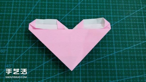 LOVE心形折紙圖解教程 情人節(jié)LOVE愛心折法 -  itrip.net.cn