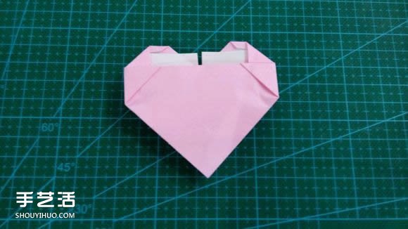 LOVE心形折紙圖解教程 情人節(jié)LOVE愛心折法 -  itrip.net.cn