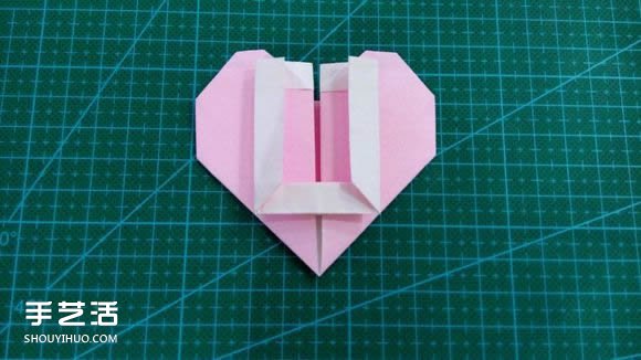 LOVE心形折紙圖解教程 情人節(jié)LOVE愛心折法 -  itrip.net.cn