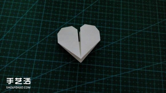 LOVE心形折紙圖解教程 情人節(jié)LOVE愛心折法 -  itrip.net.cn