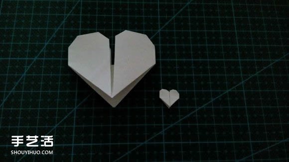 LOVE心形折紙圖解教程 情人節(jié)LOVE愛心折法 -  itrip.net.cn