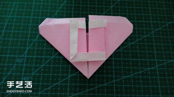 LOVE心形折紙圖解教程 情人節(jié)LOVE愛心折法 -  itrip.net.cn