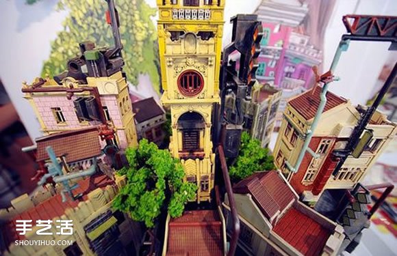 精致的騎樓模型作品 騎樓建筑模型圖片欣賞 -  itrip.net.cn