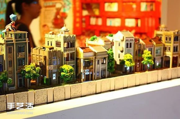 精致的騎樓模型作品 騎樓建筑模型圖片欣賞 -  itrip.net.cn
