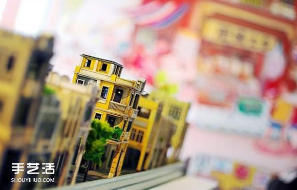 精致的騎樓模型作品 騎樓建筑模型圖片欣賞 -  itrip.net.cn