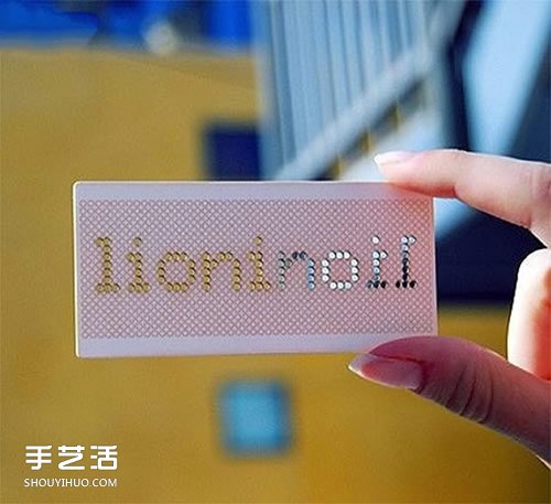 15種創(chuàng)意名片設計欣賞 手工創(chuàng)意名片圖片素材 -  itrip.net.cn
