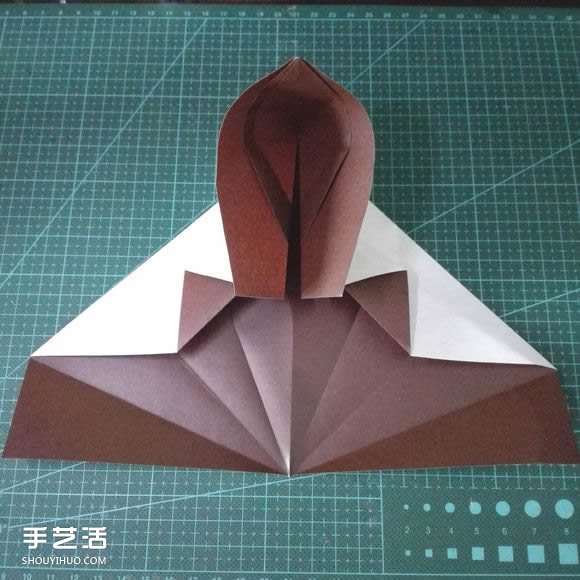 手工折紙馬夫魚圖解 復(fù)雜熱帶馬夫魚的折法 -  itrip.net.cn