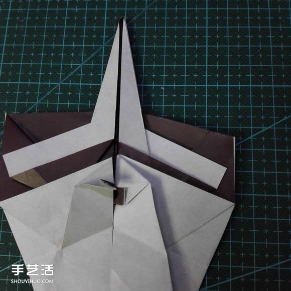 手工折紙馬夫魚圖解 復(fù)雜熱帶馬夫魚的折法 -  itrip.net.cn