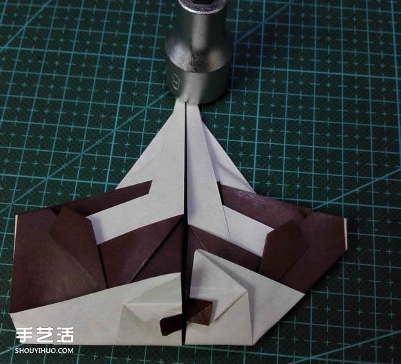 手工折紙馬夫魚圖解 復(fù)雜熱帶馬夫魚的折法 -  itrip.net.cn
