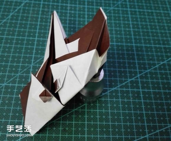 手工折紙馬夫魚圖解 復(fù)雜熱帶馬夫魚的折法 -  itrip.net.cn