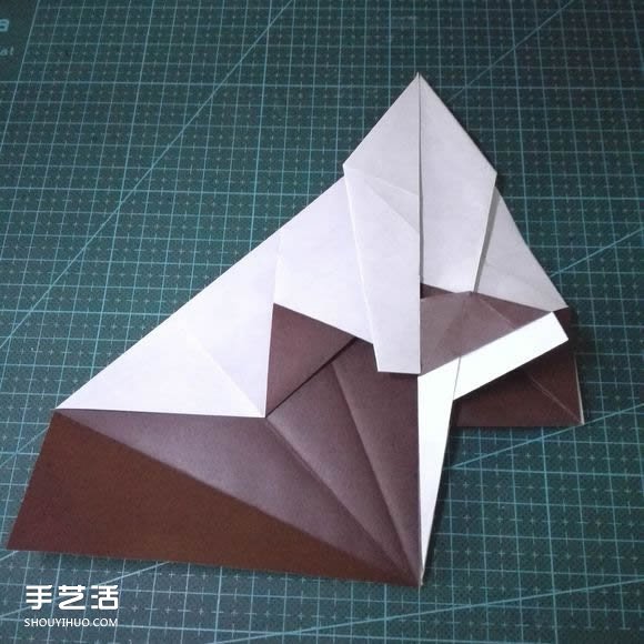 手工折紙馬夫魚圖解 復(fù)雜熱帶馬夫魚的折法 -  itrip.net.cn