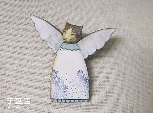 治愈的拼貼畫作品 還被制作成首飾及裝飾品 -  itrip.net.cn
