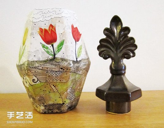 治愈的拼貼畫作品 還被制作成首飾及裝飾品 -  itrip.net.cn