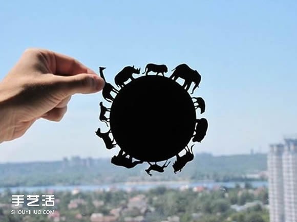 將生活融入手工的剪紙作品 簡(jiǎn)單而又真實(shí)~ -  itrip.net.cn