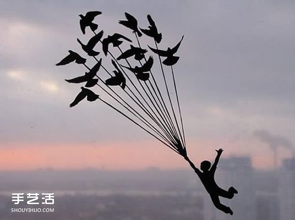 將生活融入手工的剪紙作品 簡(jiǎn)單而又真實(shí)~ -  itrip.net.cn