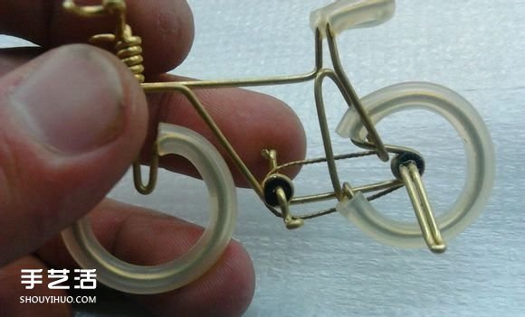 銅絲自行車(chē)制作圖解 手工制作銅線(xiàn)自行車(chē)教程 -  itrip.net.cn