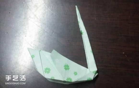 手工折天鵝的方法圖解 簡(jiǎn)單天鵝的折紙步驟圖 -  itrip.net.cn