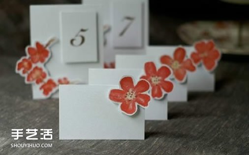 創(chuàng)意婚禮桌牌設(shè)計(jì)圖片 手工婚慶桌簽卡欣賞 -  itrip.net.cn