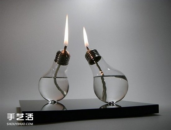 創(chuàng)意燈泡DIY手工藝品 廢燈泡手工制作圖片 -  itrip.net.cn