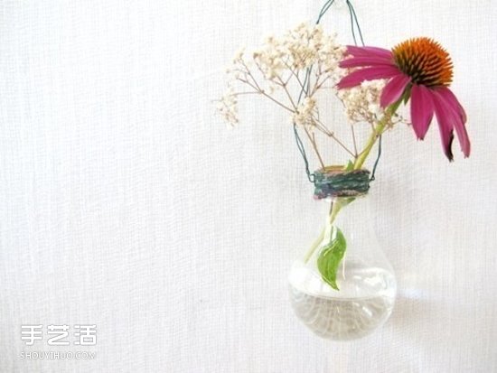 創(chuàng)意燈泡DIY手工藝品 廢燈泡手工制作圖片 -  itrip.net.cn