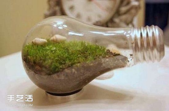 創(chuàng)意燈泡DIY手工藝品 廢燈泡手工制作圖片 -  itrip.net.cn