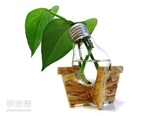 創(chuàng)意燈泡DIY手工藝品 廢燈泡手工制作圖片 -  itrip.net.cn
