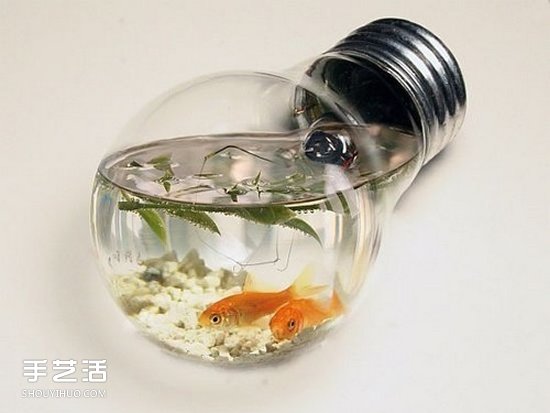 創(chuàng)意燈泡DIY手工藝品 廢燈泡手工制作圖片 -  itrip.net.cn