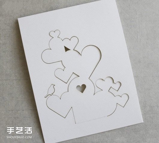 情人節(jié)立體賀卡制作圖片 立體情人節(jié)賀卡模板 -  itrip.net.cn