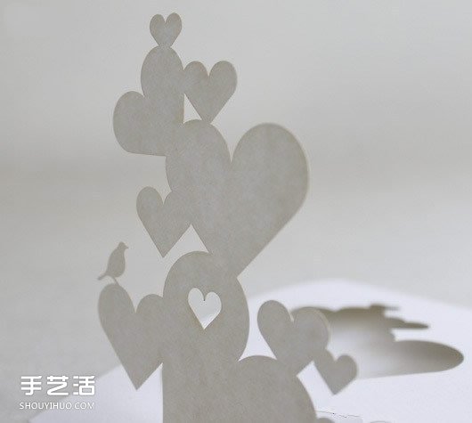 情人節(jié)立體賀卡制作圖片 立體情人節(jié)賀卡模板 -  itrip.net.cn