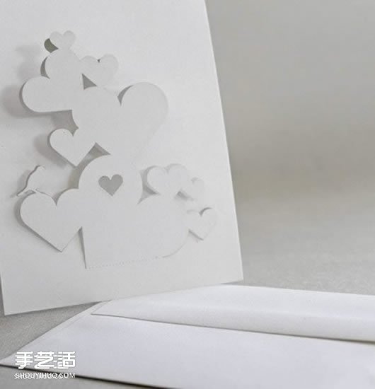 情人節(jié)立體賀卡制作圖片 立體情人節(jié)賀卡模板 -  itrip.net.cn