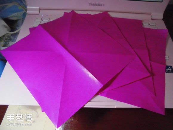 蝶戀花愛心折紙圖解 創(chuàng)意愛心的折法步驟圖 -  itrip.net.cn