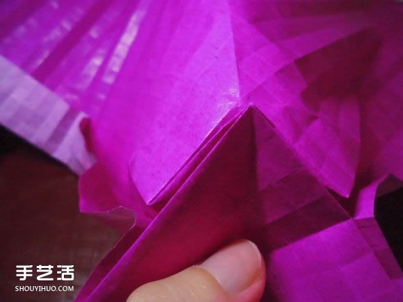 蝶戀花愛心折紙圖解 創(chuàng)意愛心的折法步驟圖 -  itrip.net.cn