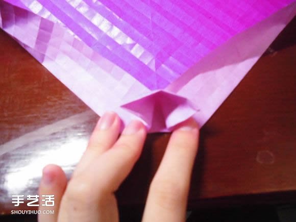 蝶戀花愛心折紙圖解 創(chuàng)意愛心的折法步驟圖 -  itrip.net.cn