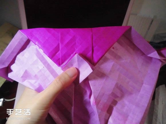蝶戀花愛心折紙圖解 創(chuàng)意愛心的折法步驟圖 -  itrip.net.cn