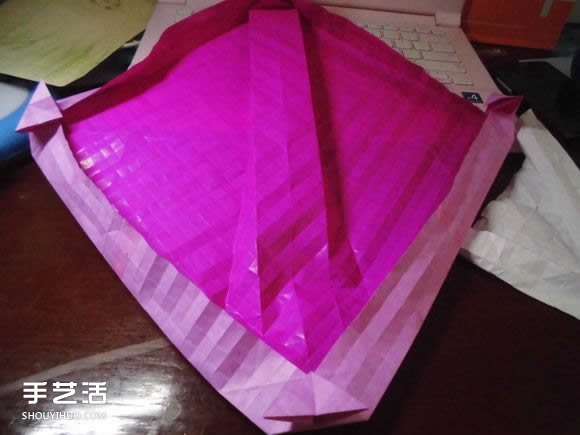 蝶戀花愛心折紙圖解 創(chuàng)意愛心的折法步驟圖 -  itrip.net.cn