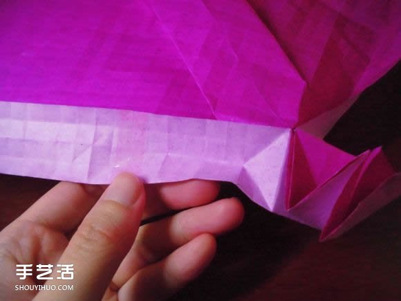 蝶戀花愛心折紙圖解 創(chuàng)意愛心的折法步驟圖 -  itrip.net.cn