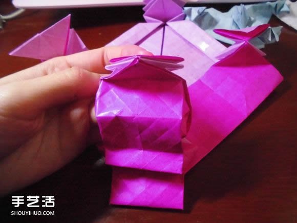 蝶戀花愛心折紙圖解 創(chuàng)意愛心的折法步驟圖 -  itrip.net.cn