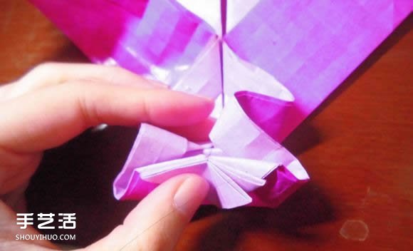 蝶戀花愛心折紙圖解 創(chuàng)意愛心的折法步驟圖 -  itrip.net.cn