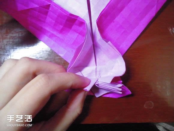 蝶戀花愛心折紙圖解 創(chuàng)意愛心的折法步驟圖 -  itrip.net.cn