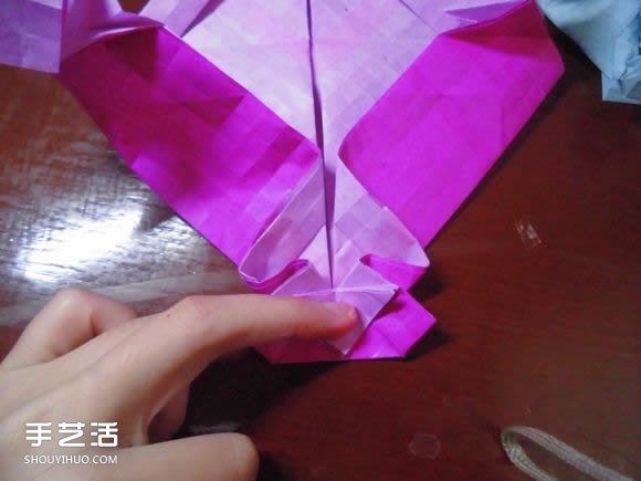 蝶戀花愛心折紙圖解 創(chuàng)意愛心的折法步驟圖 -  itrip.net.cn
