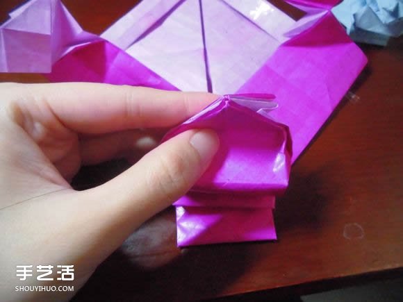 蝶戀花愛心折紙圖解 創(chuàng)意愛心的折法步驟圖 -  itrip.net.cn
