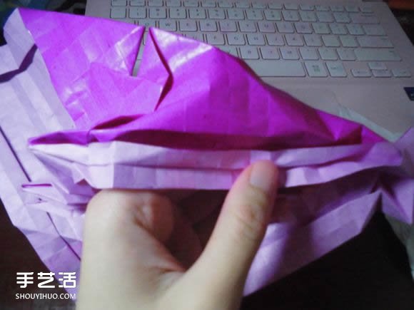 蝶戀花愛心折紙圖解 創(chuàng)意愛心的折法步驟圖 -  itrip.net.cn