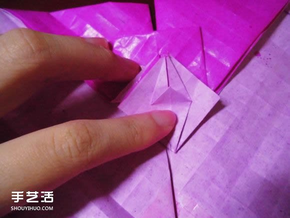 蝶戀花愛心折紙圖解 創(chuàng)意愛心的折法步驟圖 -  itrip.net.cn