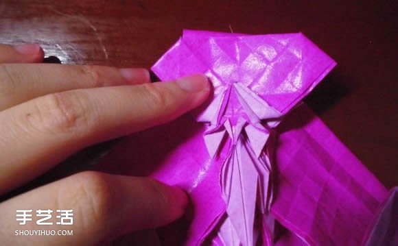 蝶戀花愛心折紙圖解 創(chuàng)意愛心的折法步驟圖 -  itrip.net.cn